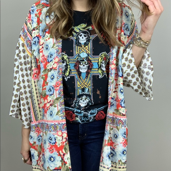 Dream In Color Kimono Umgee Plus Size XL - Picture 2 of 8